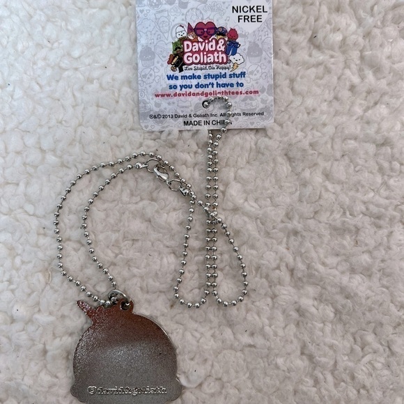 David & Goliath "You Want Some of This" Interchangeable Charm Necklace - Picture 5 of 5